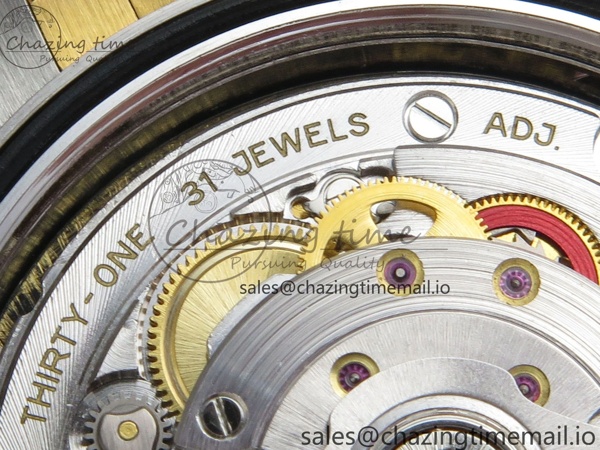 1227 DateJust 41 126333 SS YG ARF 1:1 Best Edition YG Stick Dial on Jubilee Bracelet SH3235 (Weighted) Effortless 216